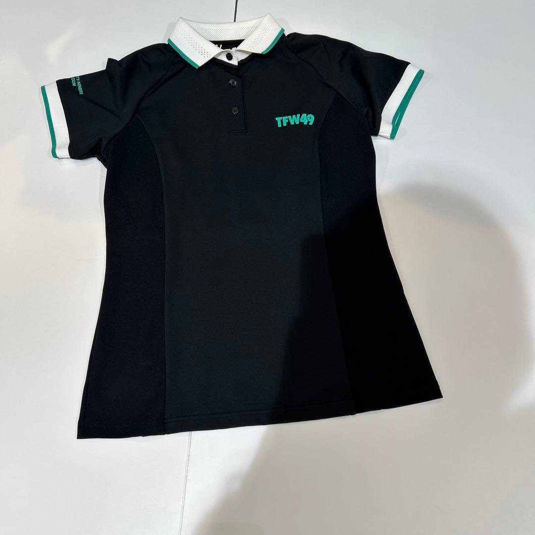 新品❤️TFW49 ブラックポロシャツ