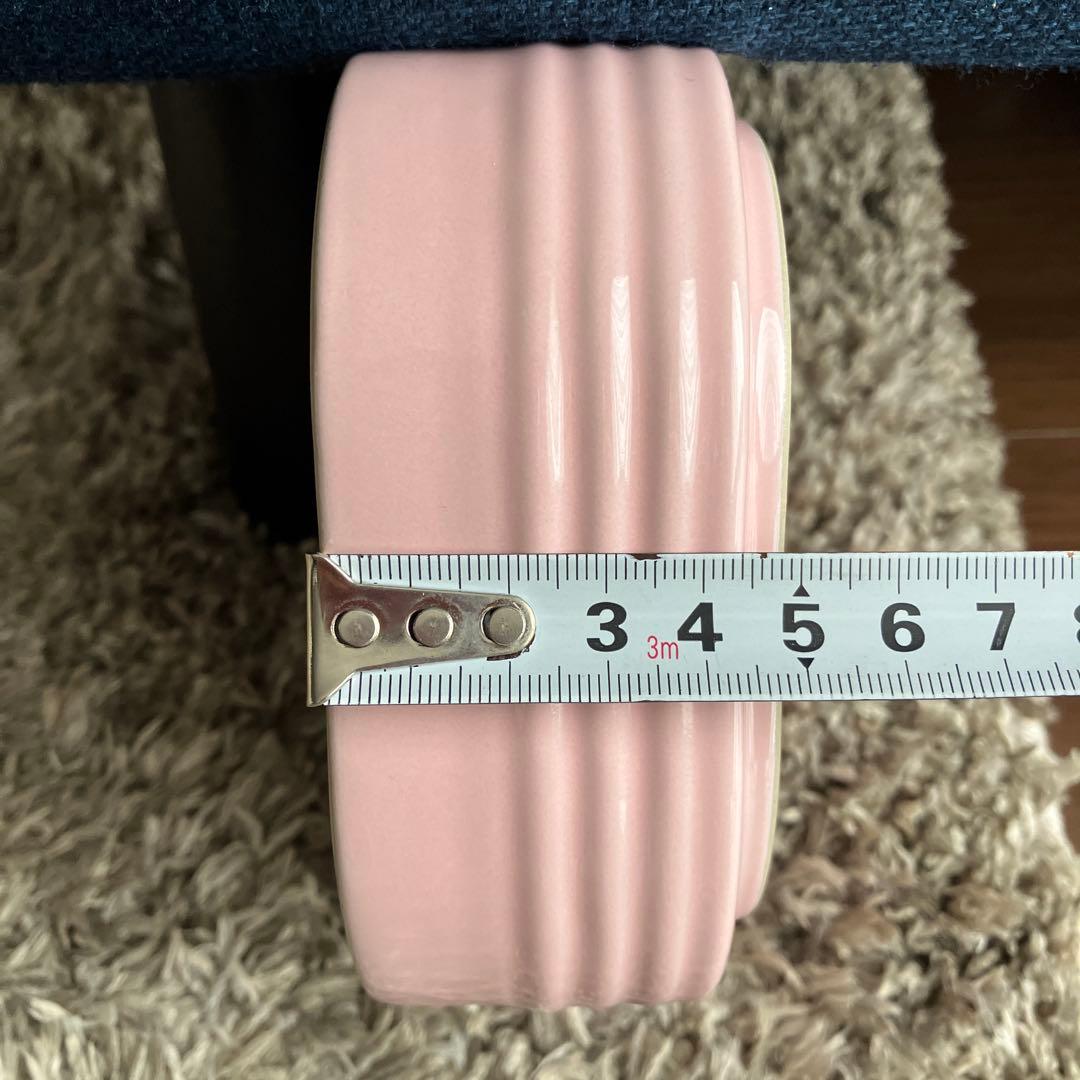 フラワースタッキングラムカン　桜シフォンピンク　ル・クルーゼ　フルール　コンテナ