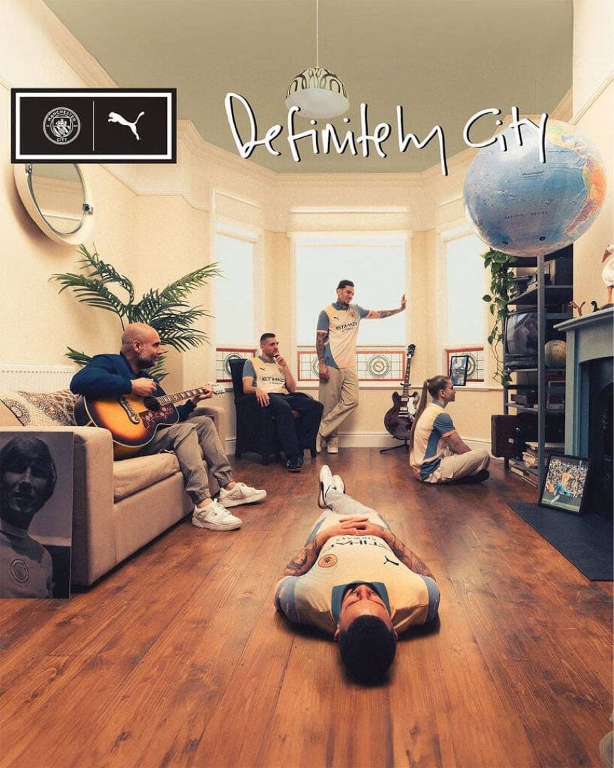 マンチェスターシティ DEFINITELY CITY KITセットS OASIS