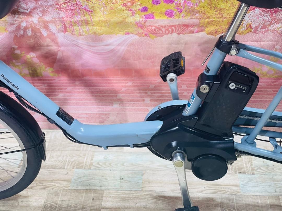 K2348 電動自転車パナソニック子供乗せ 20インチ 送料無料