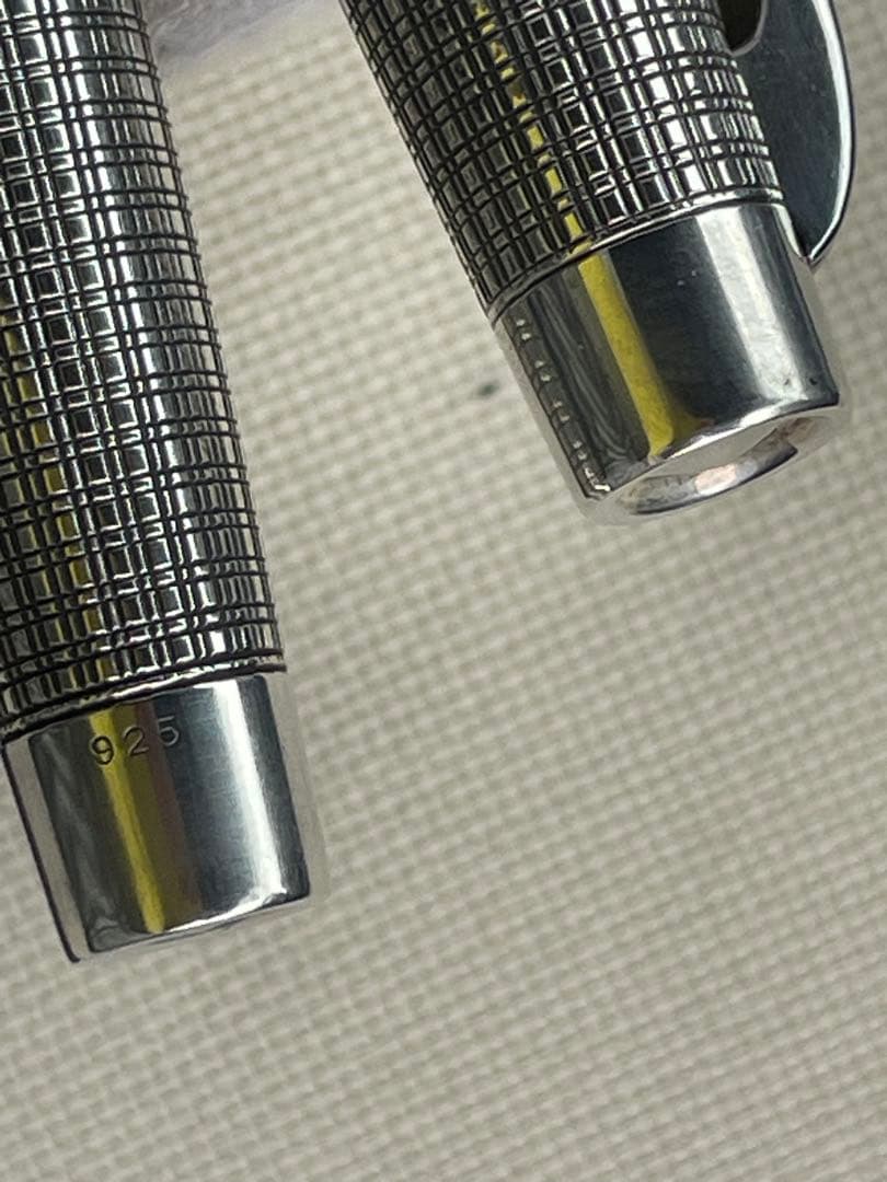 万年筆 PLATINUM プラチナ 18k WG 極細