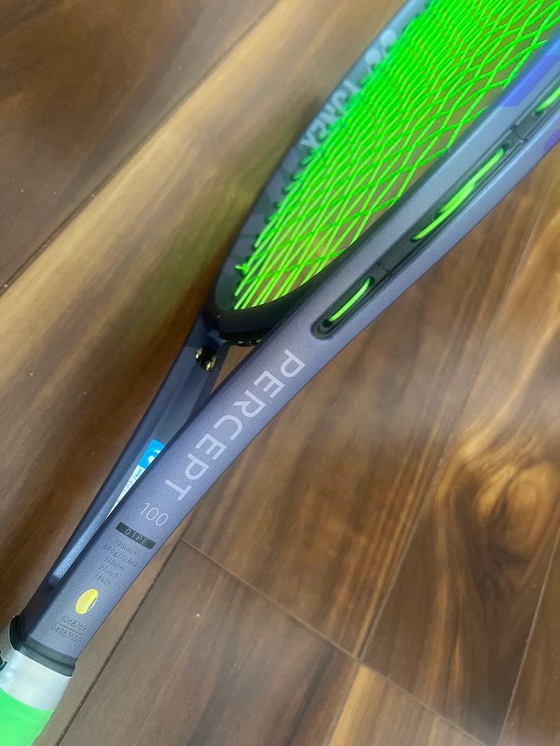 YONEX PERCEPT 100 テニスラケット G2 新色ミッドナイトブルー