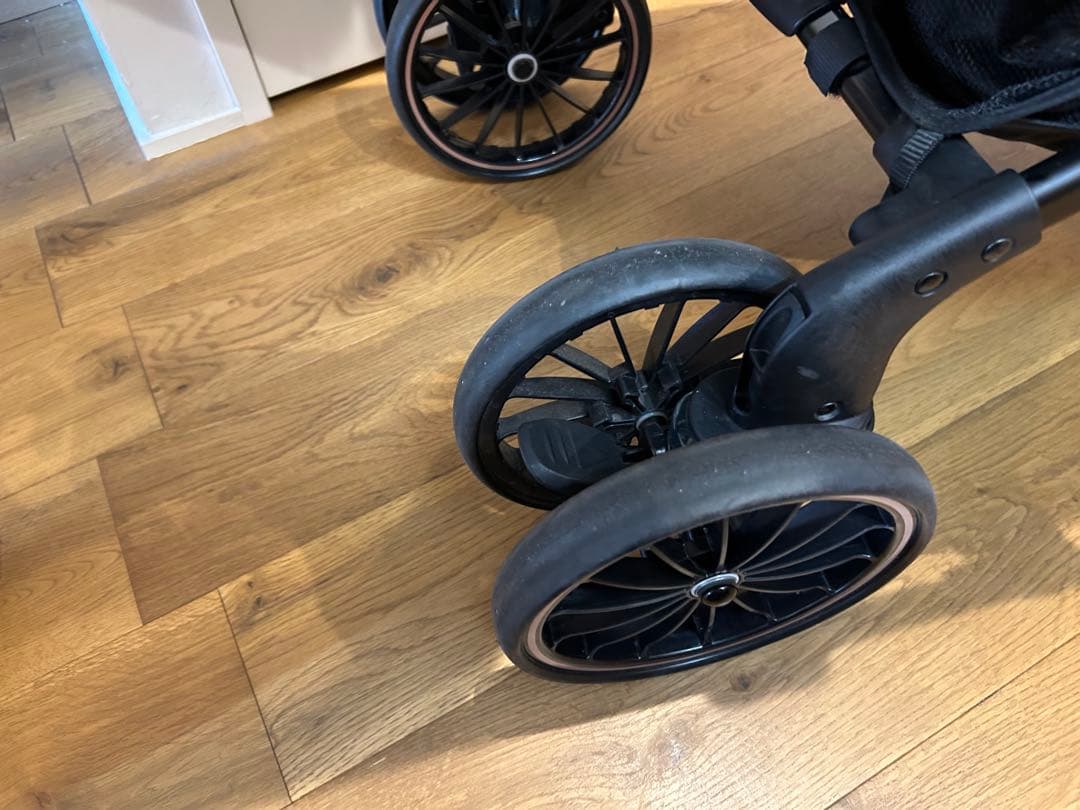 まさん専用　CombiスゴカルSwitchエッグショックAS 純正レインカバー付