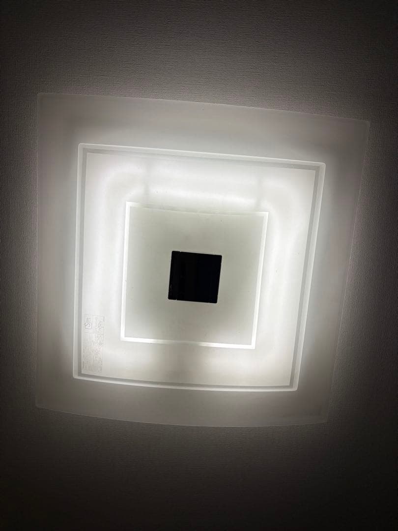 調光可能スクエアシーリングライト　3個セット