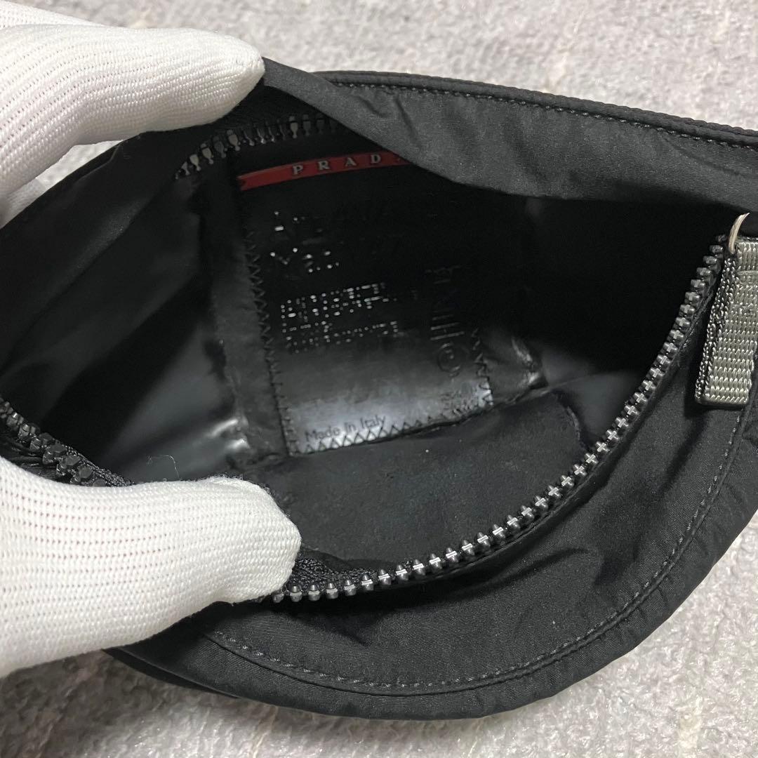 プラダスポーツ［ボディバッグ］ナイロン　斜め掛け　ウエストポーチ　y2k