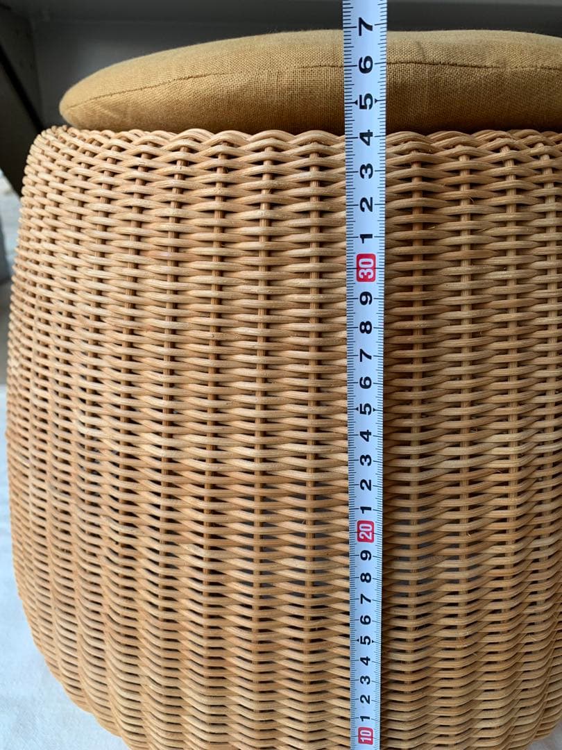 希少 山川ラタン 剣持勇デザイン ヴィンテージ スツール ジャパニーズモダン D