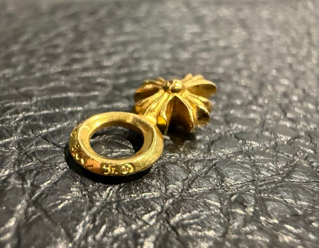 け*ゅ様 【良品】CHROME HEARTS クロムハーツ 22K スタックチャ