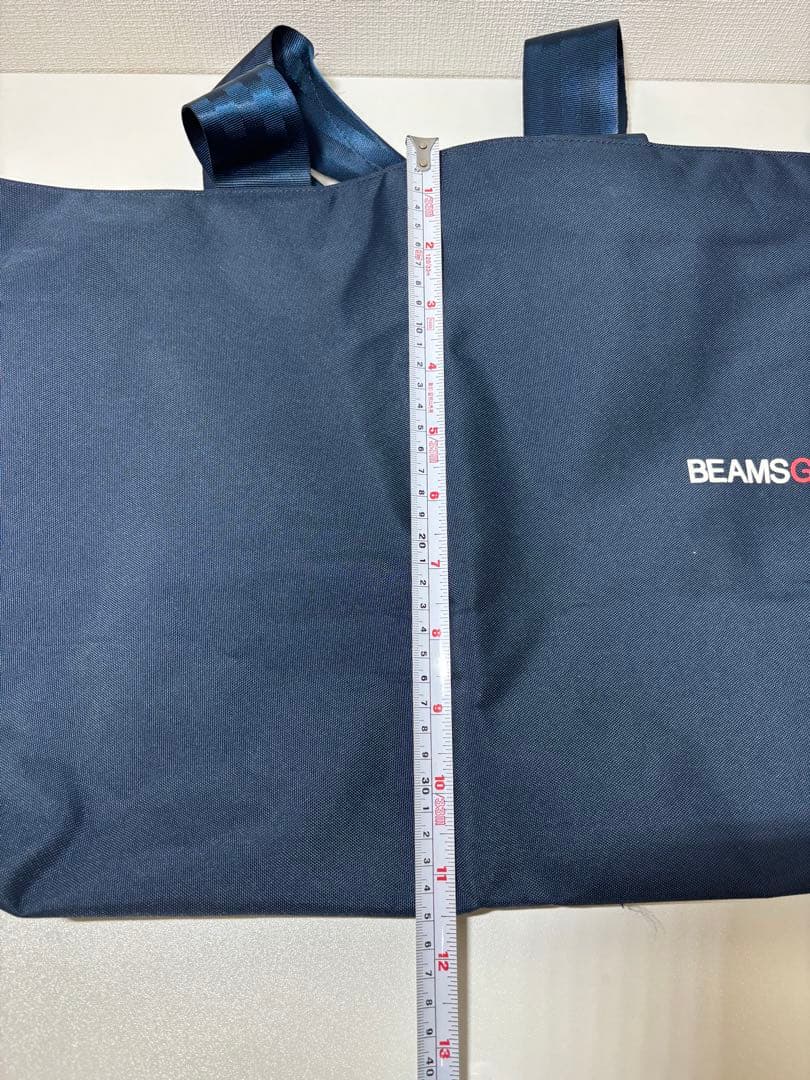 未使用品　BEAMS GOLF ネイビー ロッカーバッグ