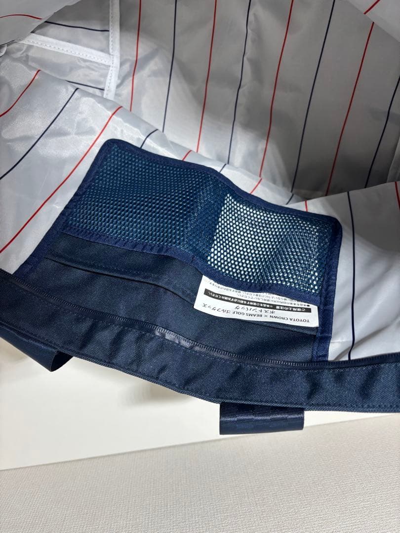 未使用品　BEAMS GOLF ネイビー ロッカーバッグ
