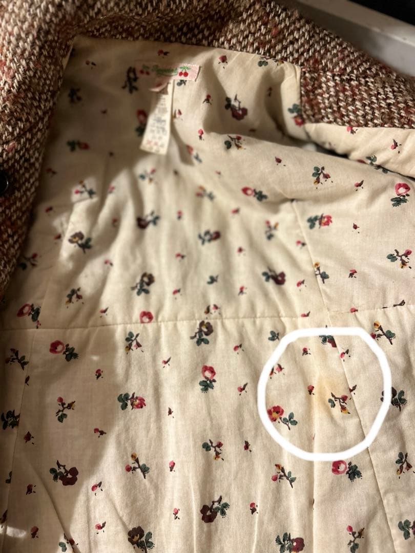 ボンポワン　ダブルブレストコート 8an