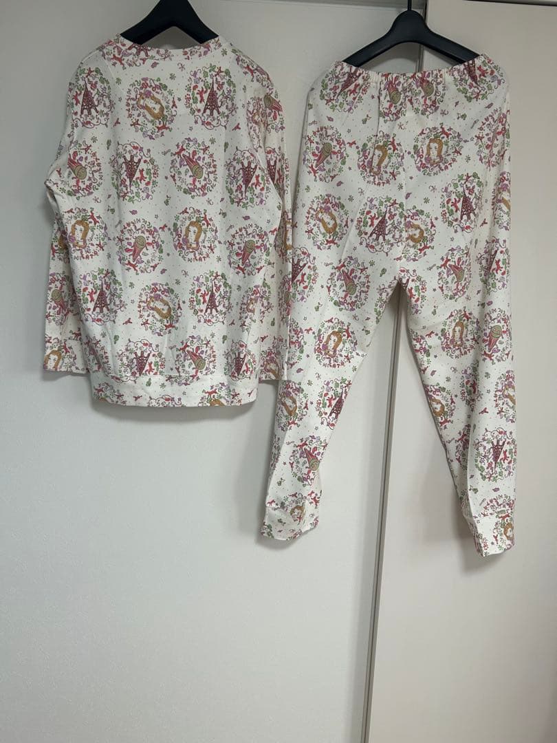 ♡ツモリチサトスリープ♡ワコール製　長袖パジャマ　ルームウェア　あったか素材 L