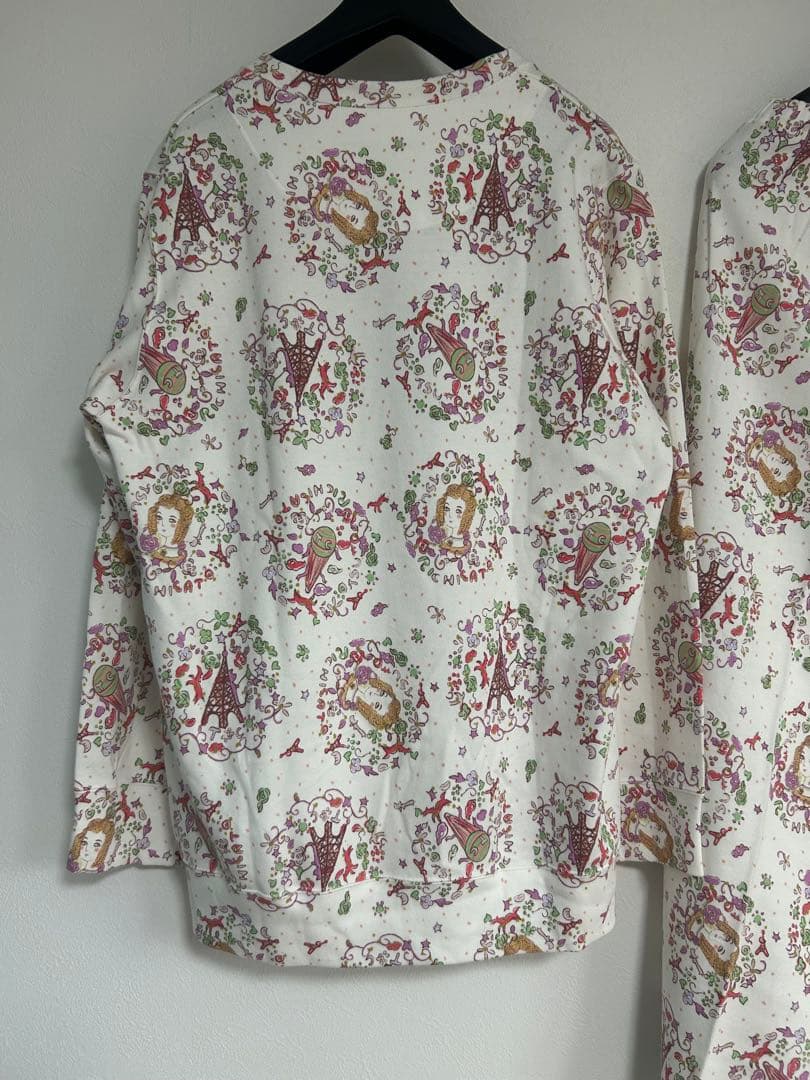 ♡ツモリチサトスリープ♡ワコール製　長袖パジャマ　ルームウェア　あったか素材 L