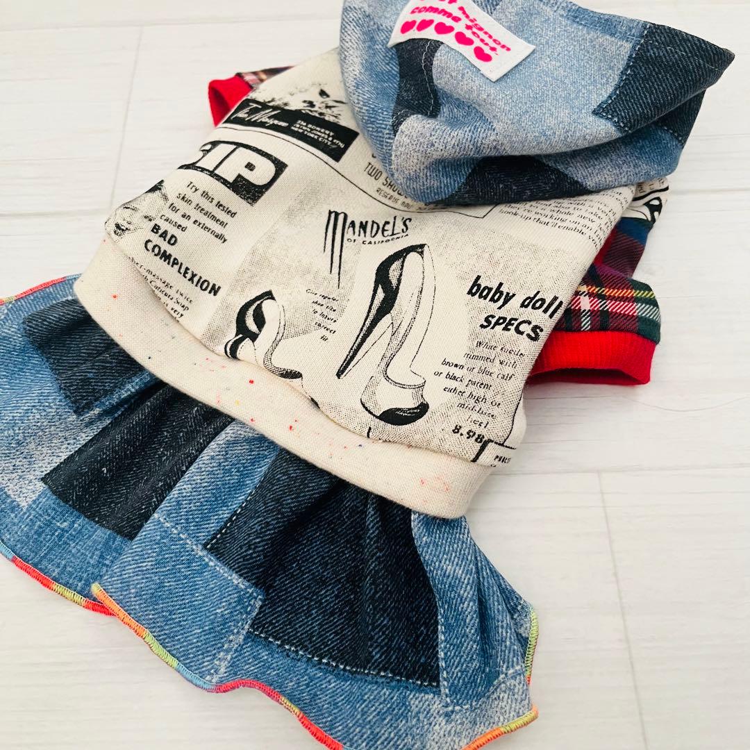 ponpon ハンドメイド 犬服