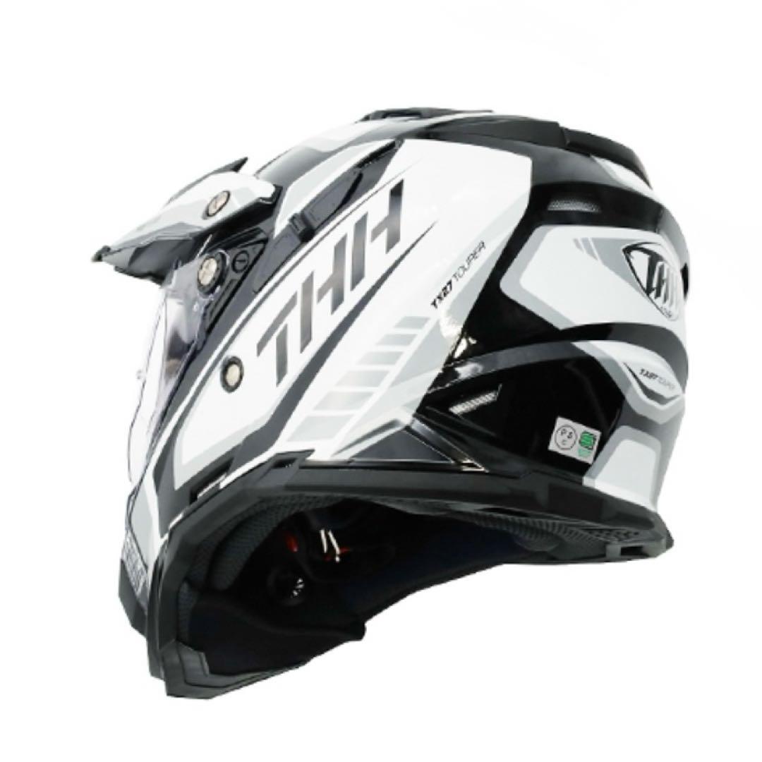 THHヘルメットTX-27 XLサイズ25年新品購入　オフロード　おまけ付