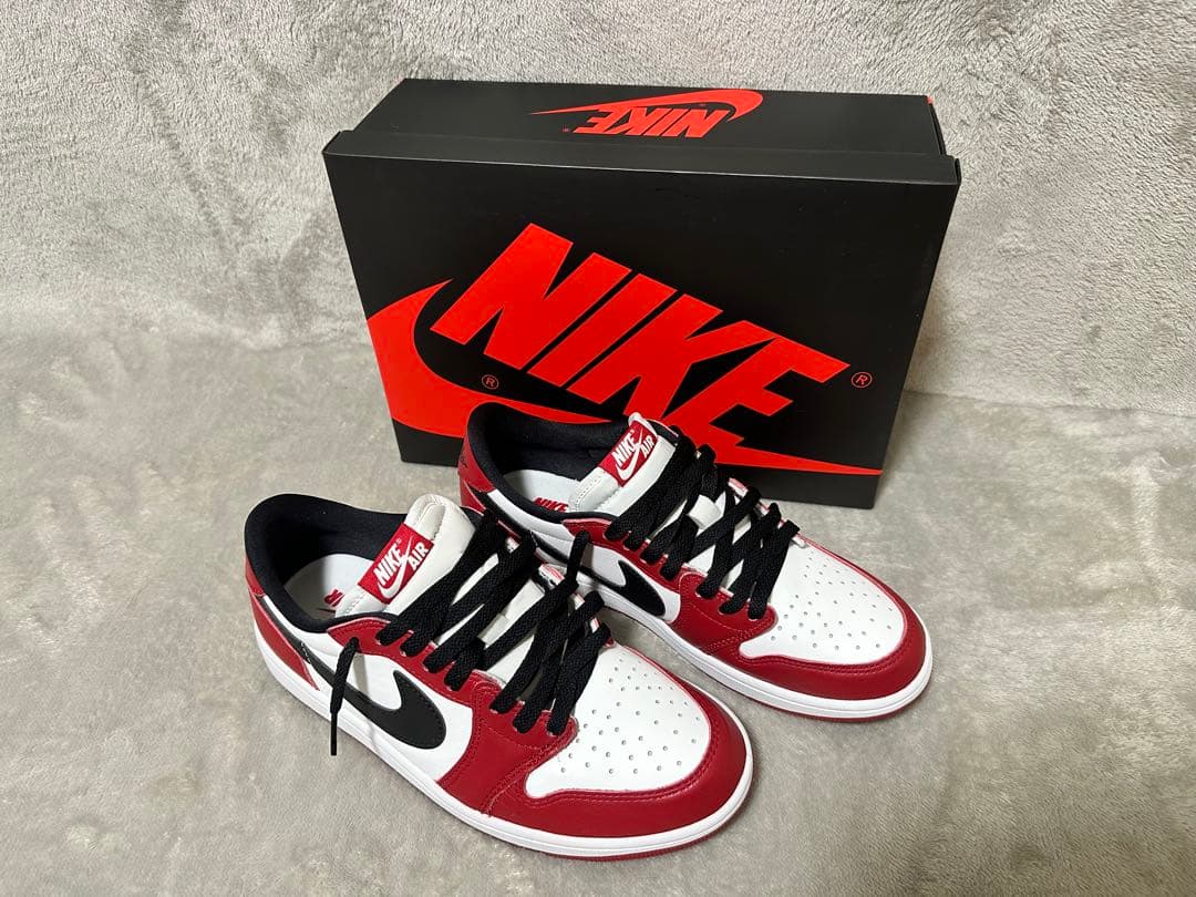 靴 Nike AirJordan1 RetroLow OG Chicago2025