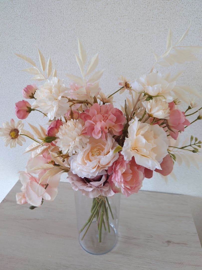 milky color bouquet アーティフィシャルフラワーブーケ