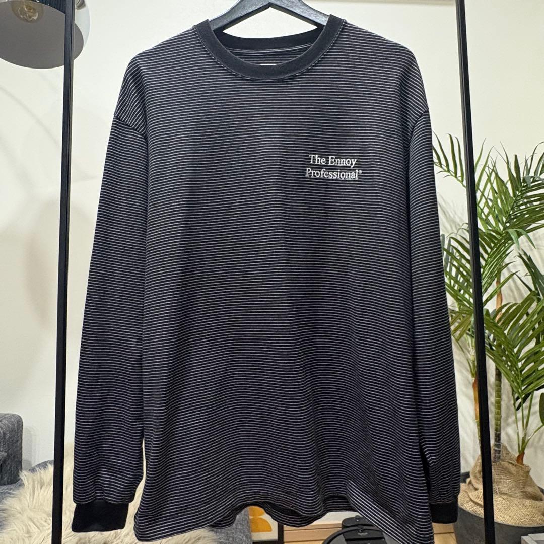 ennoy ボーダー ロンT