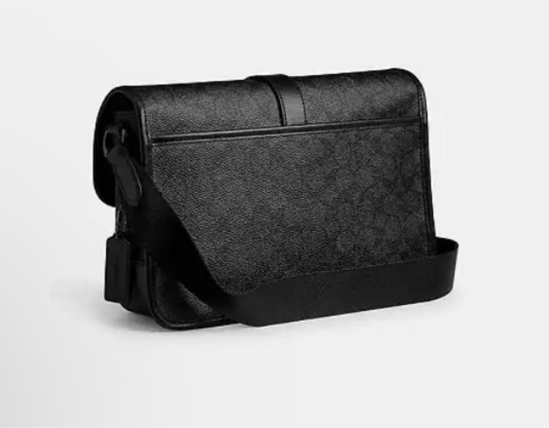 【新品】コーチ　リーグ メッセンジャー バッグ・シグネチャー キャンバス