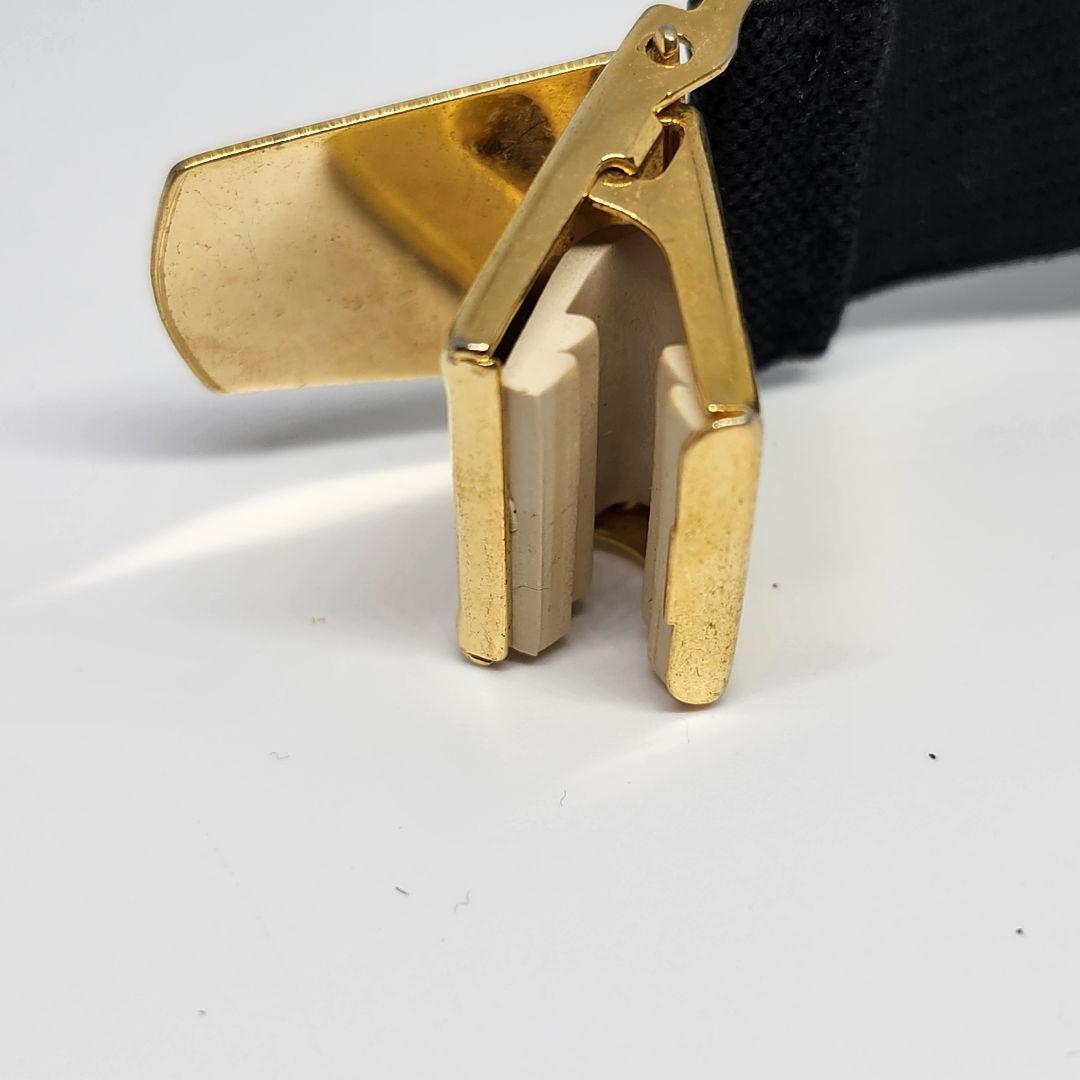 CHANEL シャネル アームバンド アームクリップ ゴールド ブラック 黒