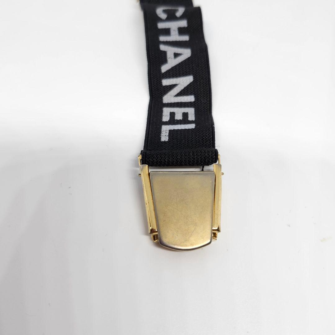 CHANEL シャネル アームバンド アームクリップ ゴールド ブラック 黒