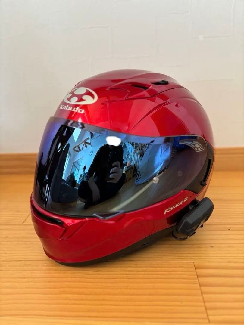 Kabuto カムイ3 フルフェイスヘルメット 赤