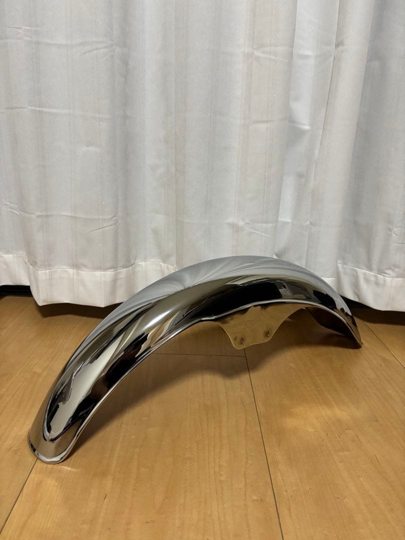 Z1/Z2 PMC製　メッキフロントフェンダー