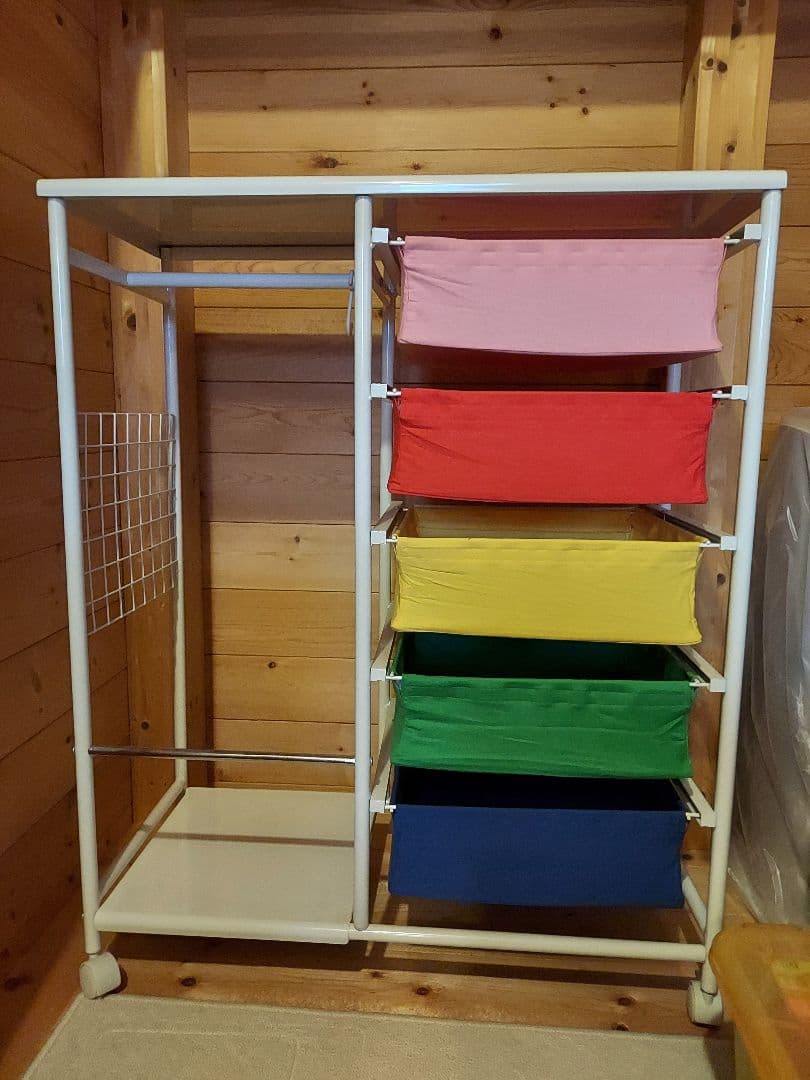 キッズハンガースチールラック