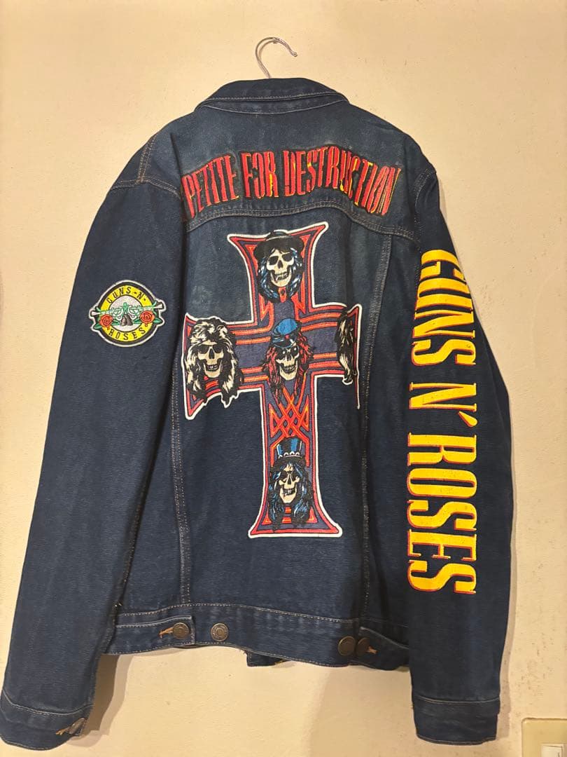 Guns N' Roses デニムジャケット Tシャツ cdセット