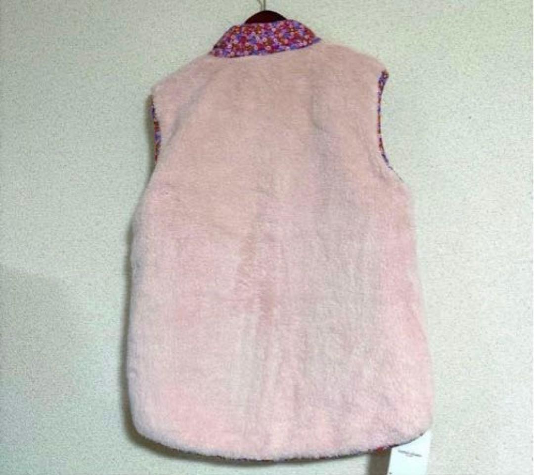 【最終処分】【新品】ツモリチサトルームウエア　中綿入りリバーシブルベストMサイズ