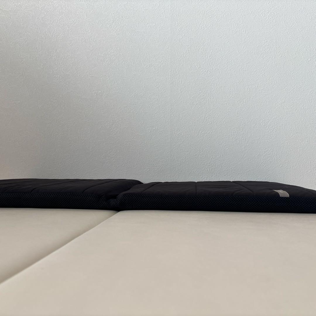 airweave エアウィーヴ 座クッション ブラック 折りたたみ　2個セット