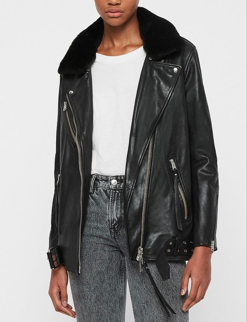 ALLSAINTS オールセインツ レザージャケット ライダースジャケット S