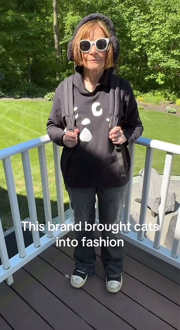 トップス ne-net nya- long sleeve archive y2k