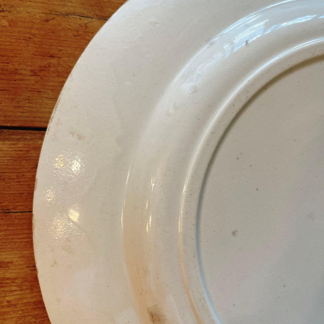 クリスマス　柊のサービスプレート