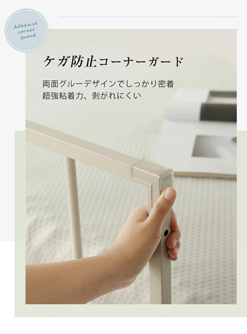 赤字価格！ 高110ロフトベッド子供ベッド シングル下収納 省スペースWHITE