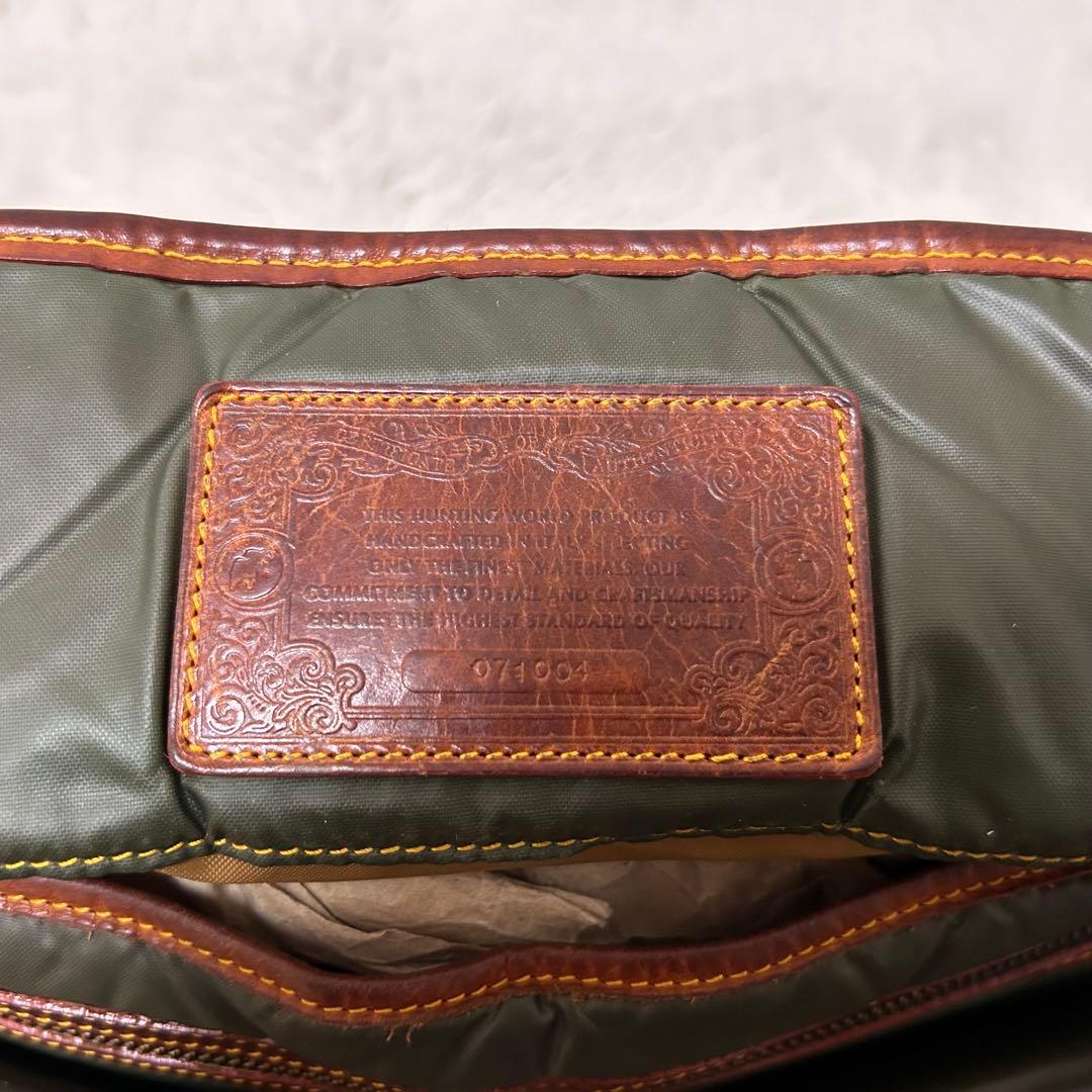 ⭐️現行⭐️ハンティングワールド バチューサーパス ジョルダーバック メッセンジャー