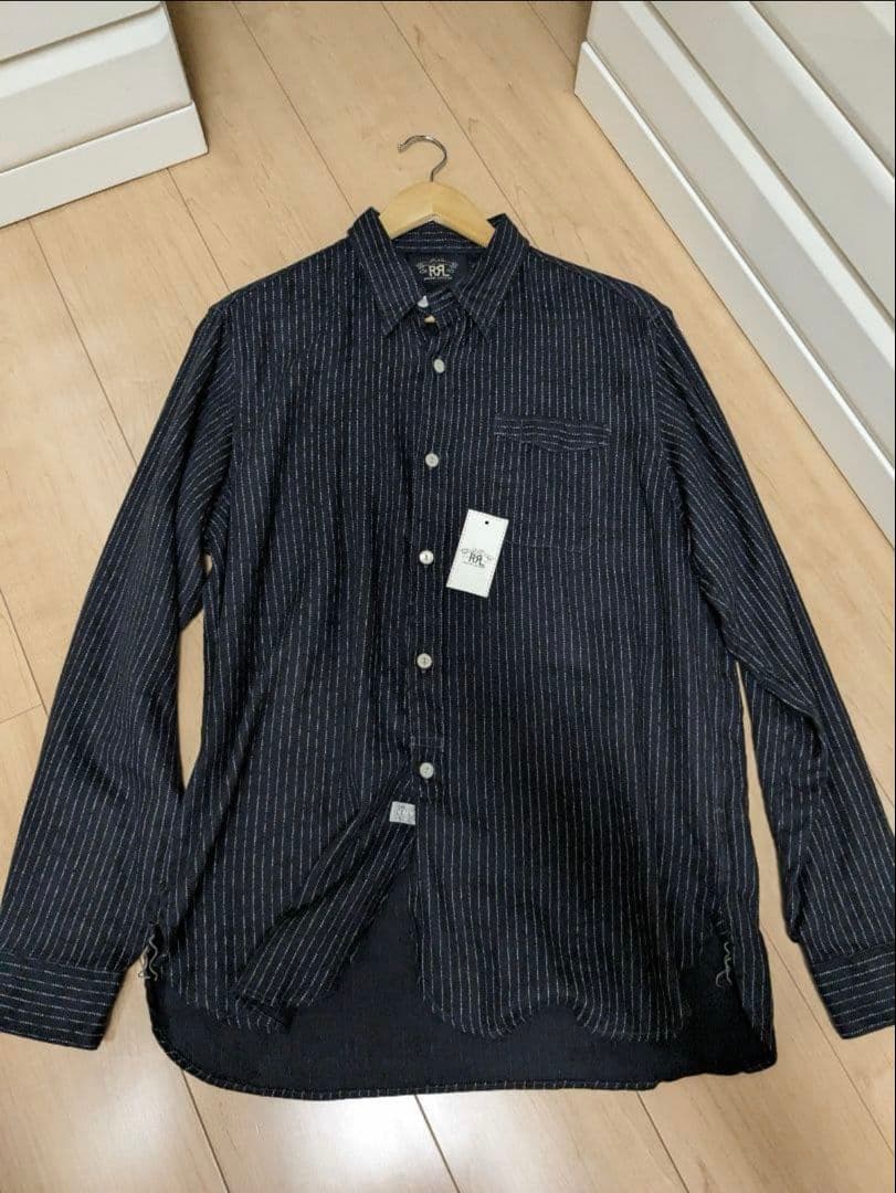 RRL ダブルアールエル　グランメゾン東京　木村拓哉　ストライプ　シャツ