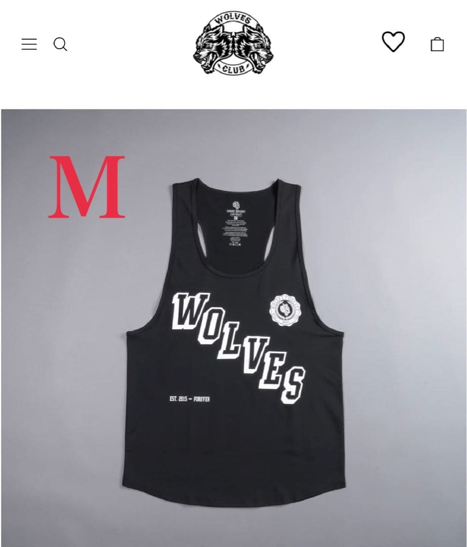 DARC SPOTタンクトップ　新品未使用　Mサイズ2枚