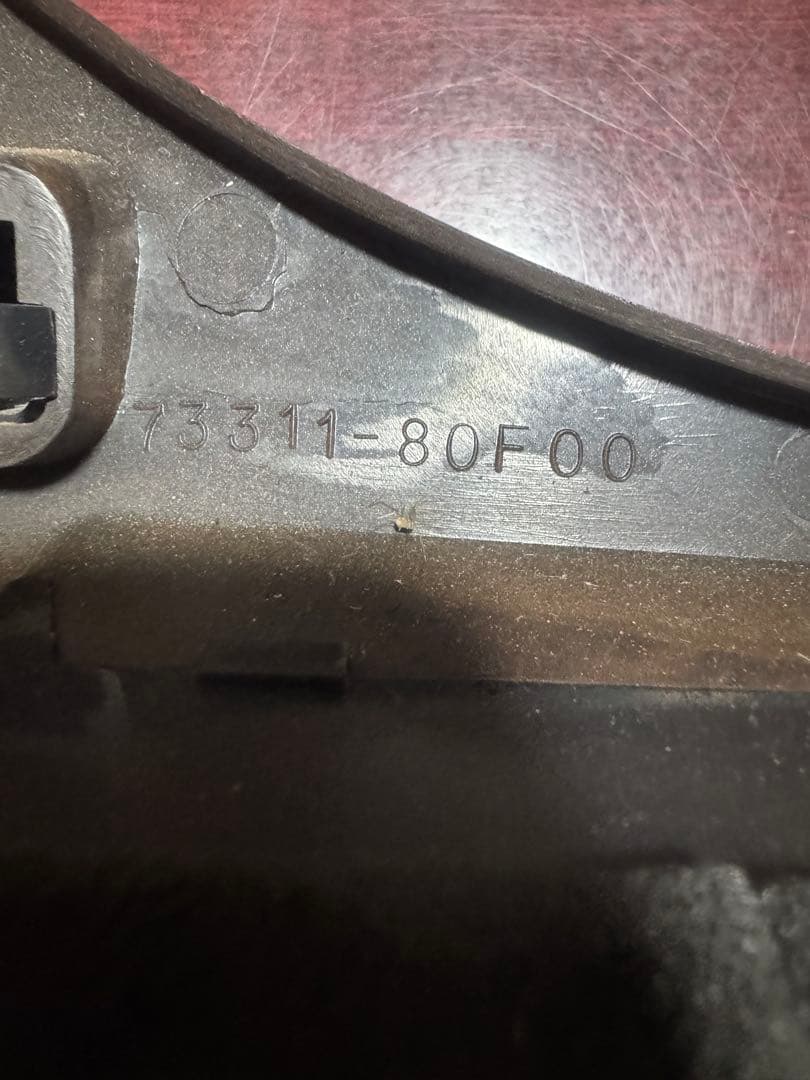 スズキ カプチーノ 純正オプション 木目パネル 美品 割れなし