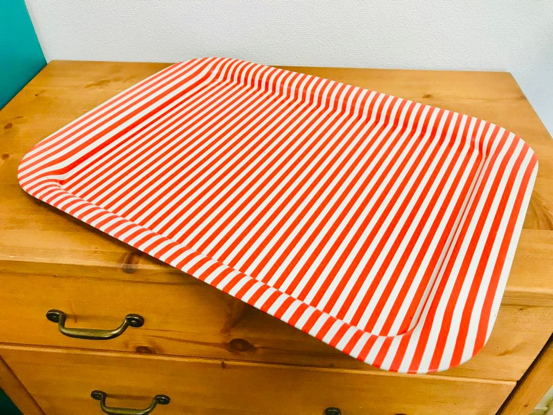 【激レア】マリメッコ ビンテージ　トレイ ブリキ