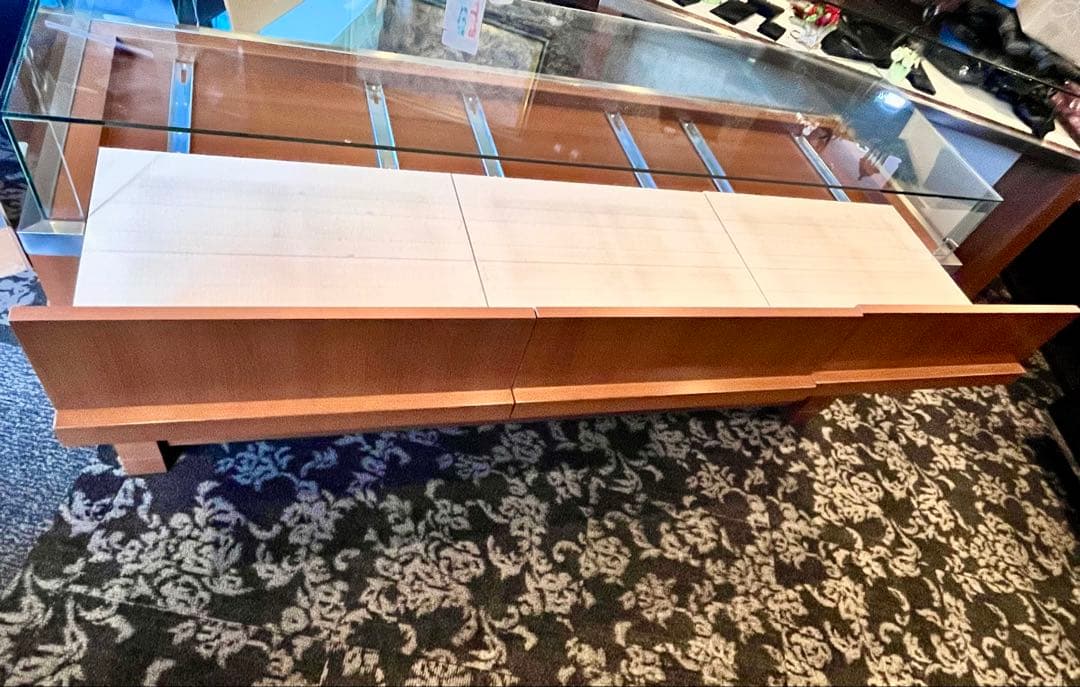 ★☆　スライド式 　ガラスショーケース②　鍵付　☆★