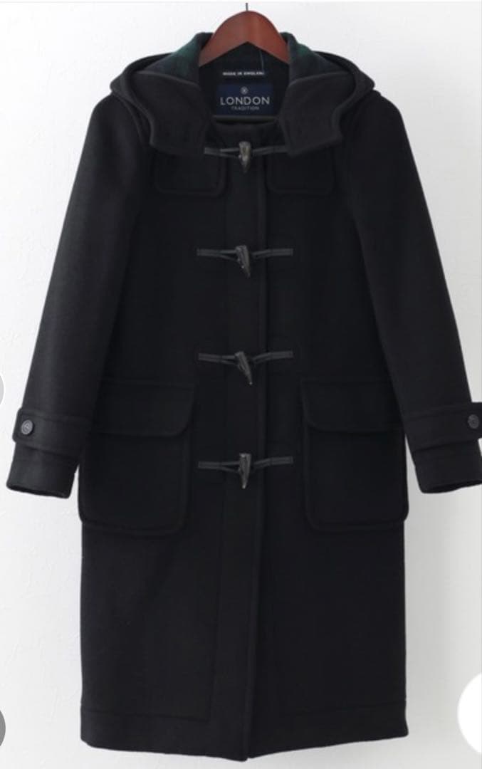 【未使用】ロンドントラディション　ロングダッフルコート　L
