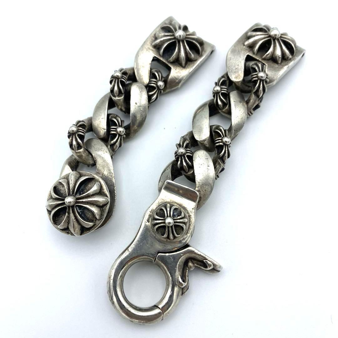 カスタムウォッチブレス クロスデザイン シルバー メンズ腕時計