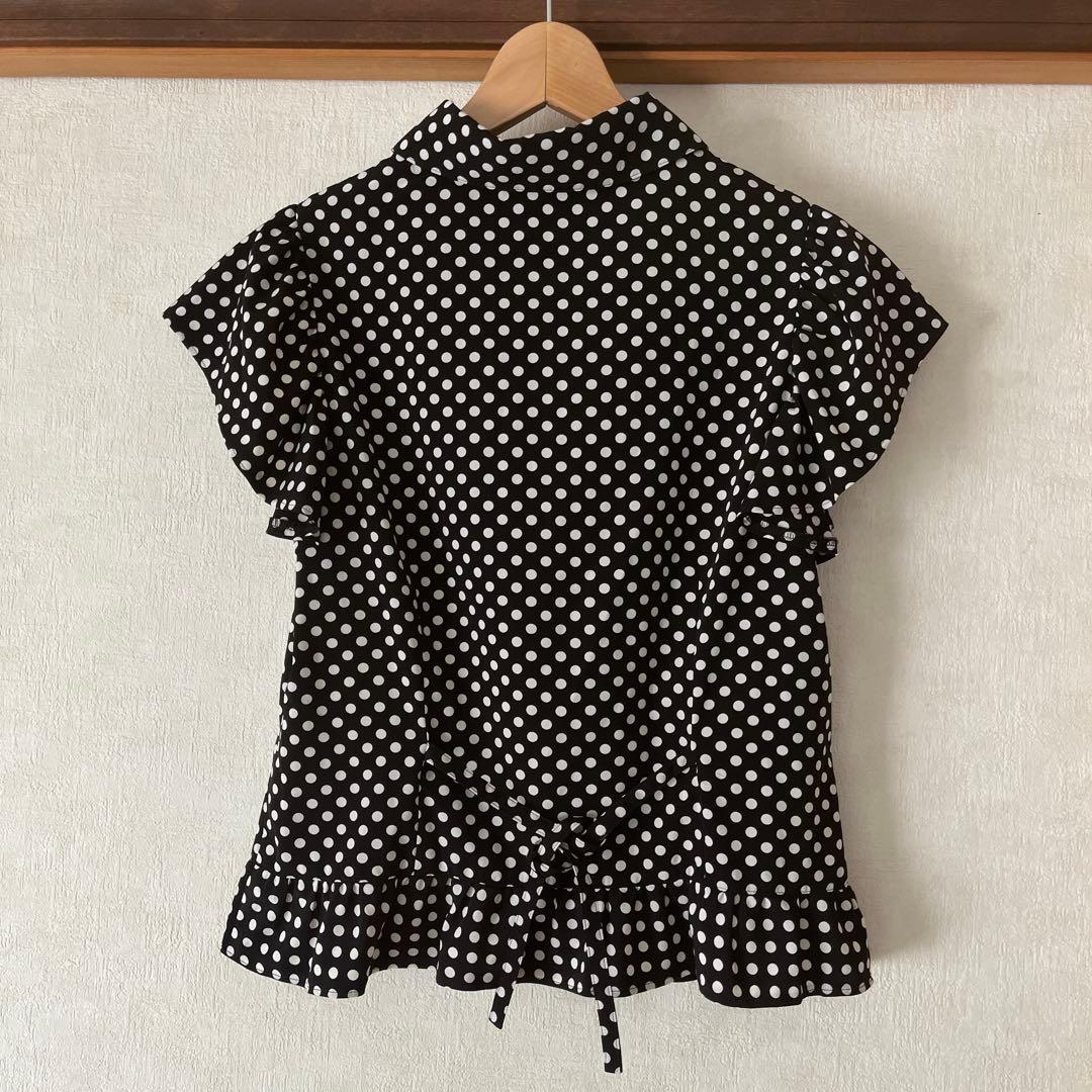M'S GRACY 美品　トップス　ドット　大人かわいい　上品