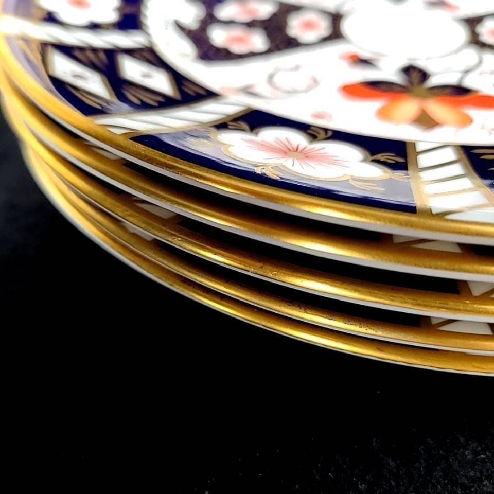 ◎美品◎ロイヤルクラウンダービー　オールドイマリ　桜　プレート　6枚