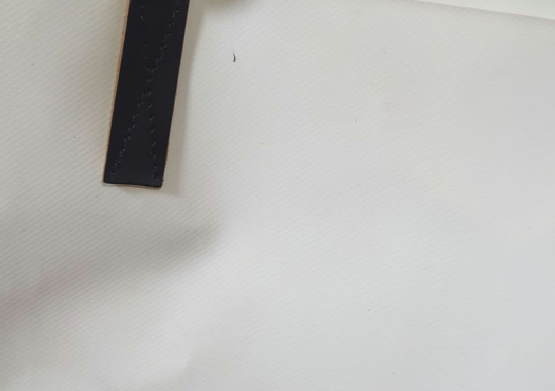 MARNI マルニ　PVC トートバッグ　バイカラー　白×ブルー