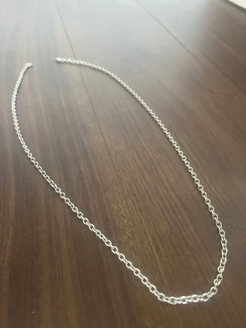 シルバー925 細丸アヅキチェーンロング