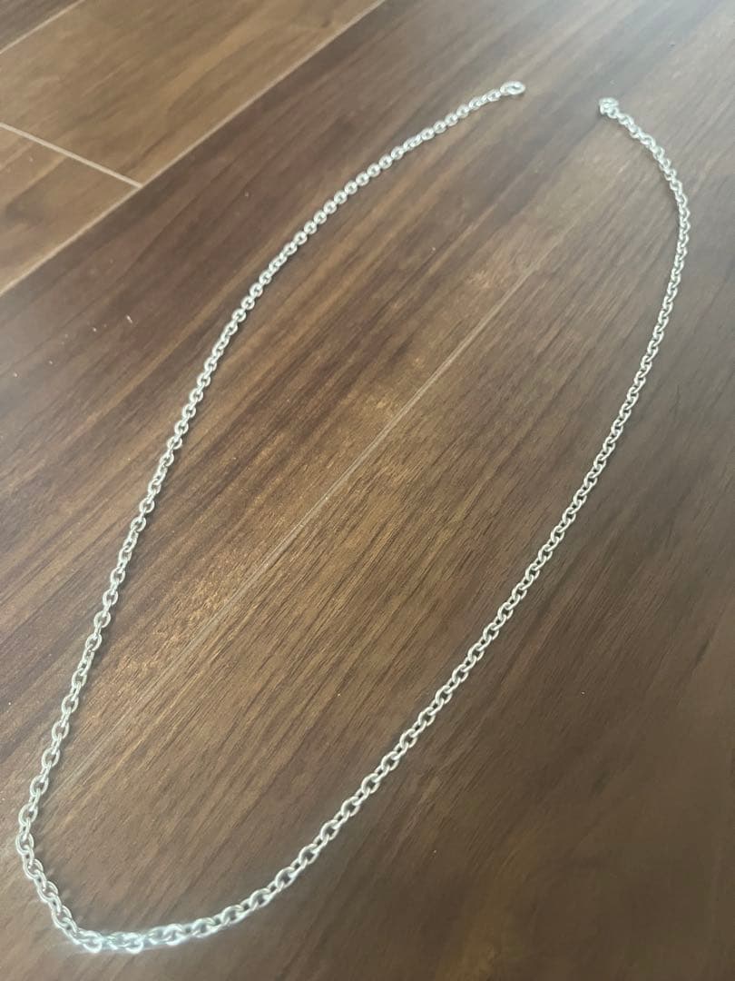 シルバー925 細丸アヅキチェーンロング