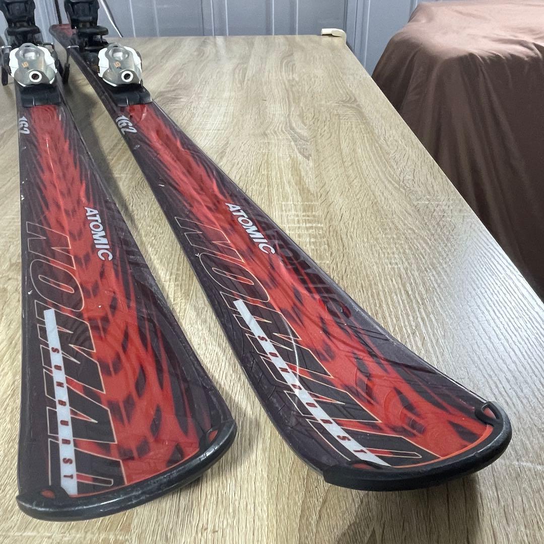 ATOMIC162cm SALOMON26/26.5cm スキーセット
