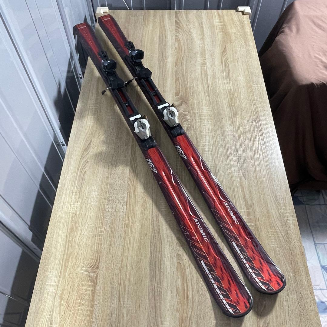 ATOMIC162cm SALOMON26/26.5cm スキーセット