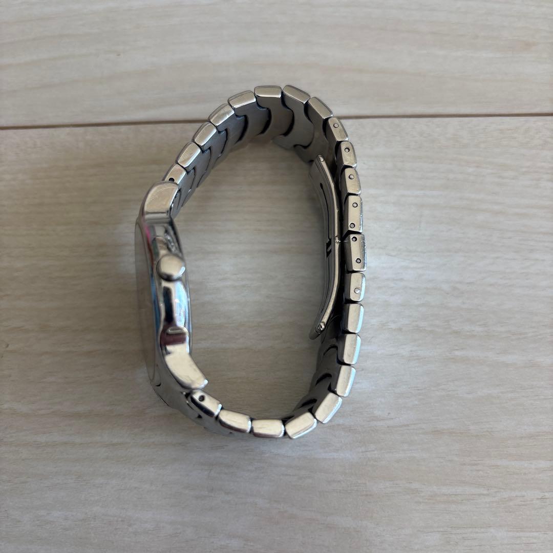 BULGARI ソロテンポ ブラック/シルバー　メンズ 160㍉調整可